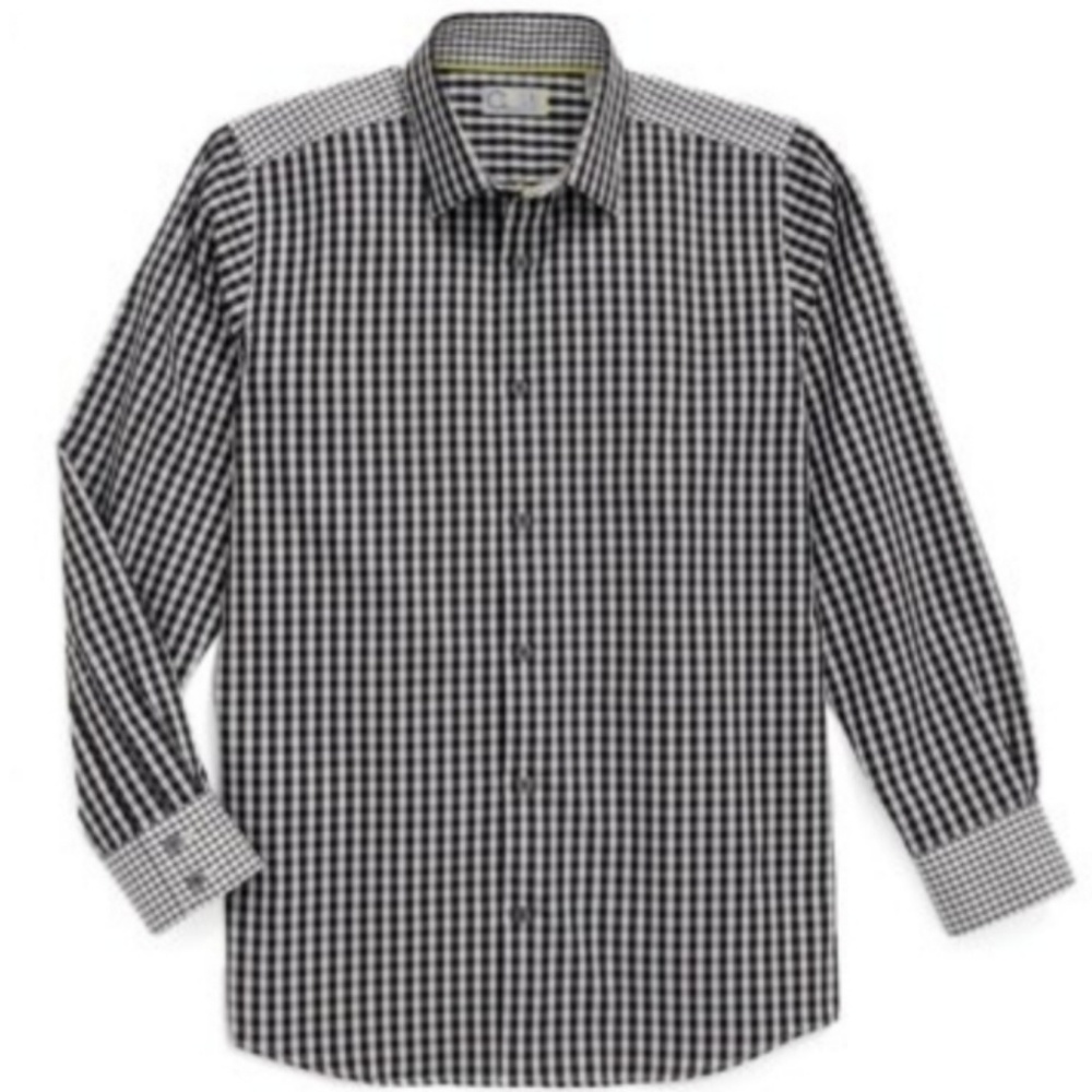 C2 by Calibrate Boys Checked Button Down